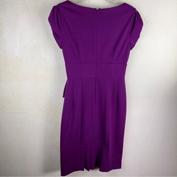 ADRIANNA PAPELL Purple Evening Dress. Beautifully tailored & lined. Party weddin - Picture 3 of 10